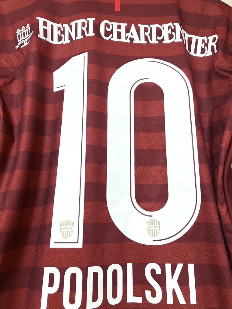 【早い者勝ち✨】新品 ヴィッセル神戸 ポドルスキー ユニフォーム M