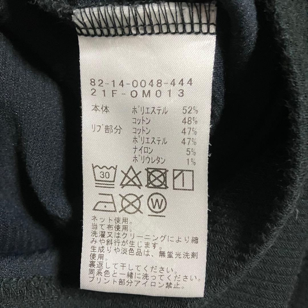 BEAMS GOLF ORANGE LABEL / リブロゴ モックネックシャツ