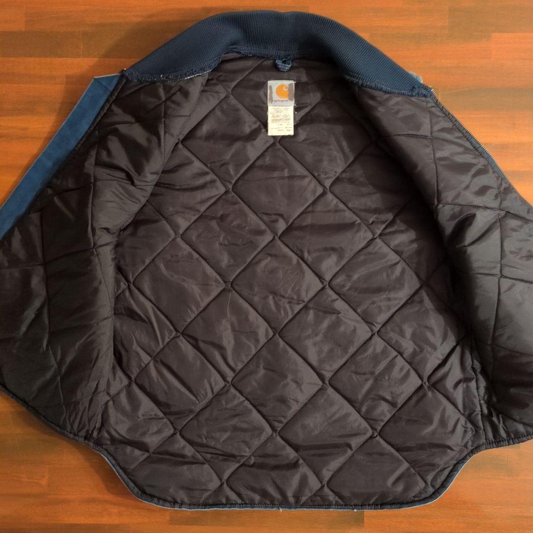 90s 腰ゴム Carhartt 米国製 ベスト カーハート ビンテージ