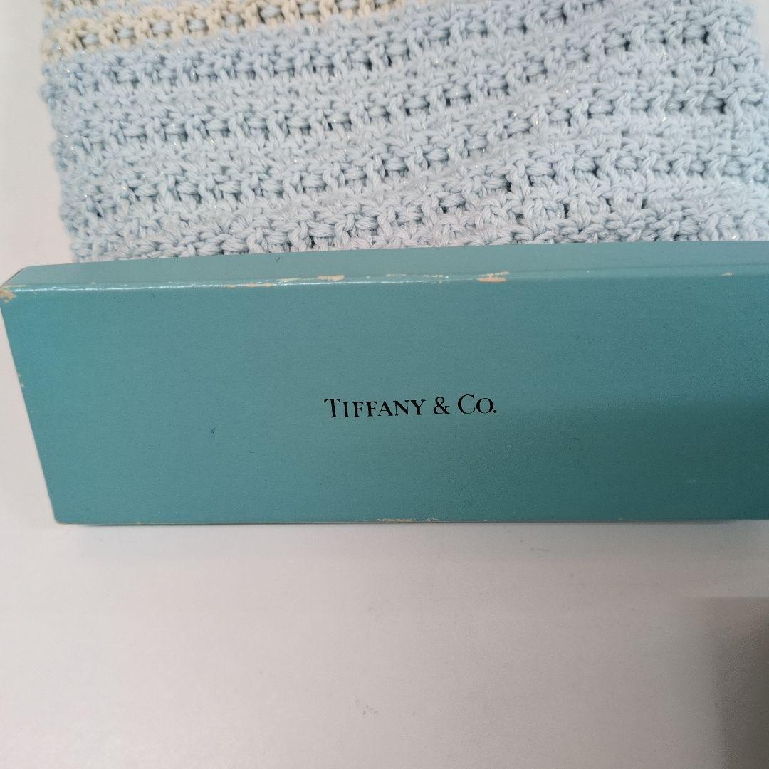 未使用　Tiffany & Co. ボールペン ティファニーブルー　リボン付き