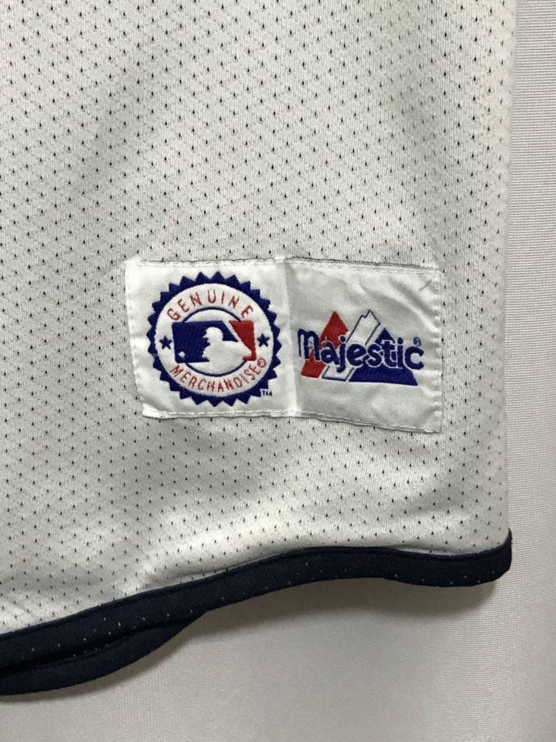 majestic MLBレッドソックス　ゲームシャツ　ユニフォーム　USA古着