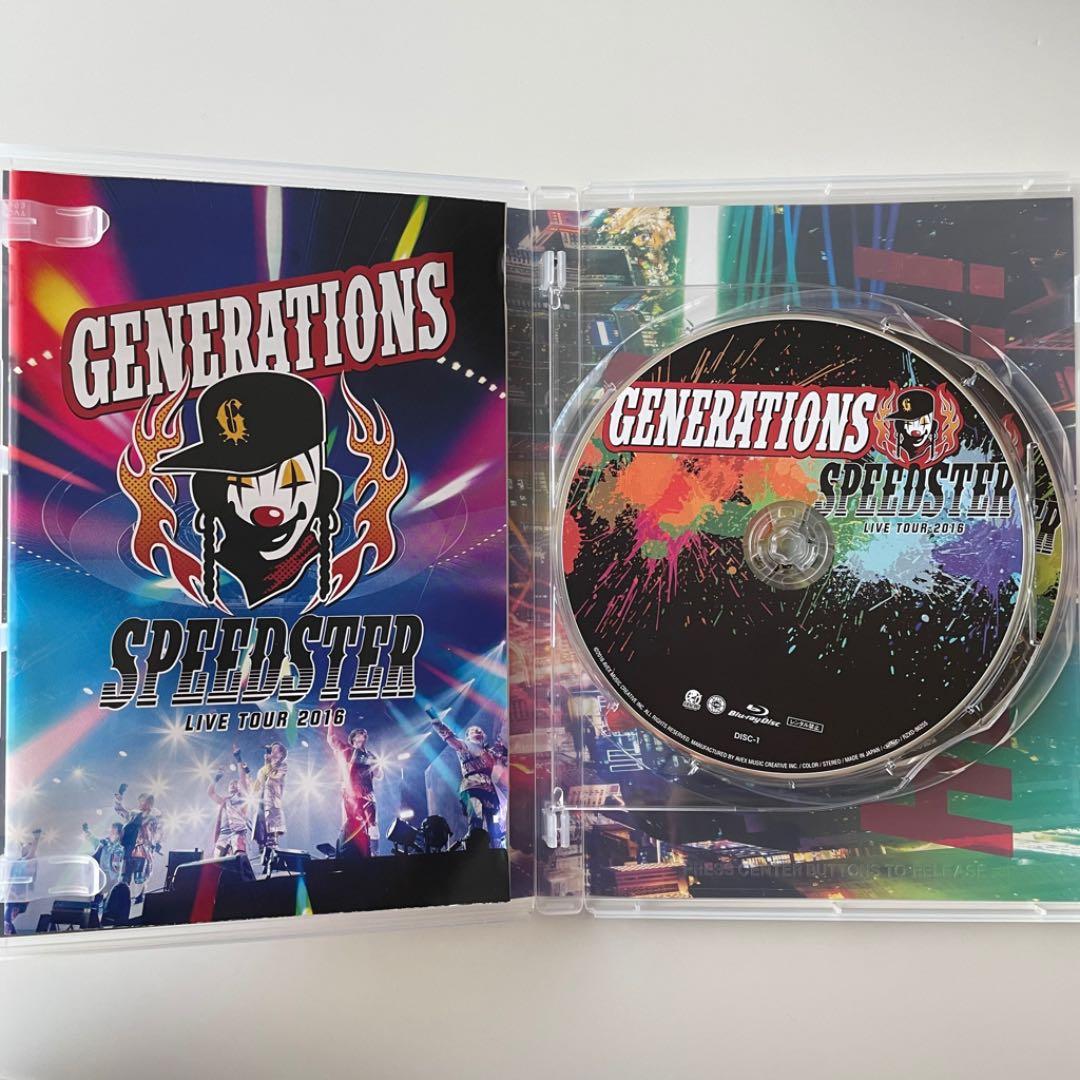 SPEEDSTAR GENERATIONS ブルーレイ Blu-ray