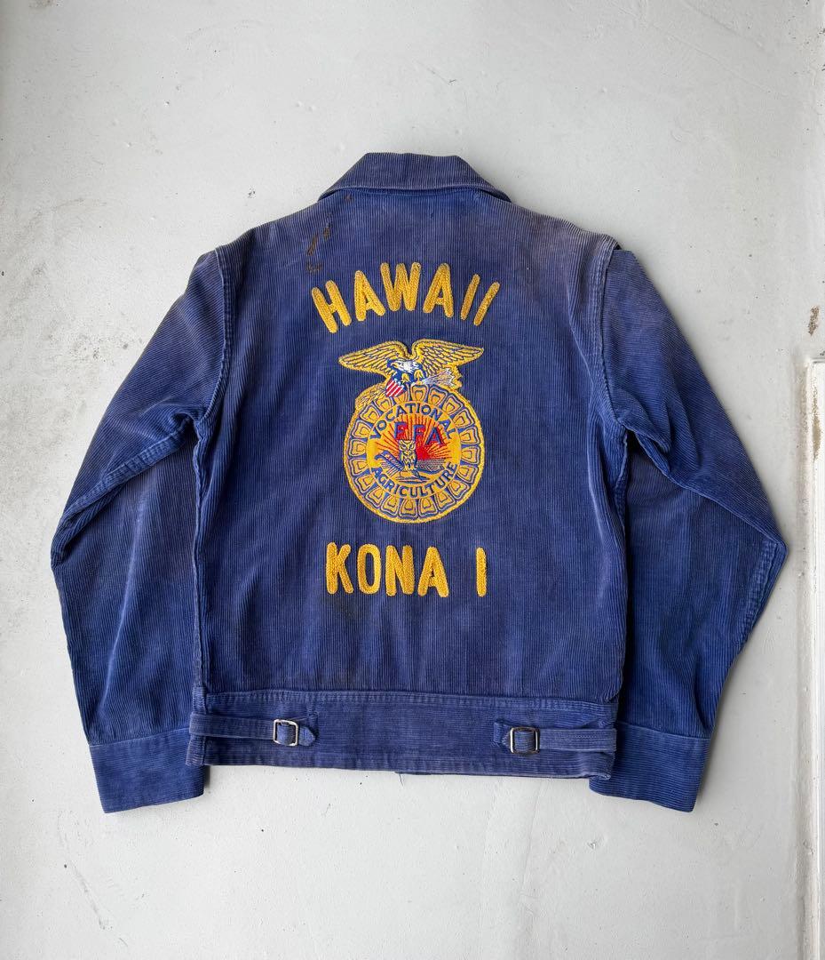 【希少】50s FFA ジャケット Hawaii usa ヴィンテージ　短丈
