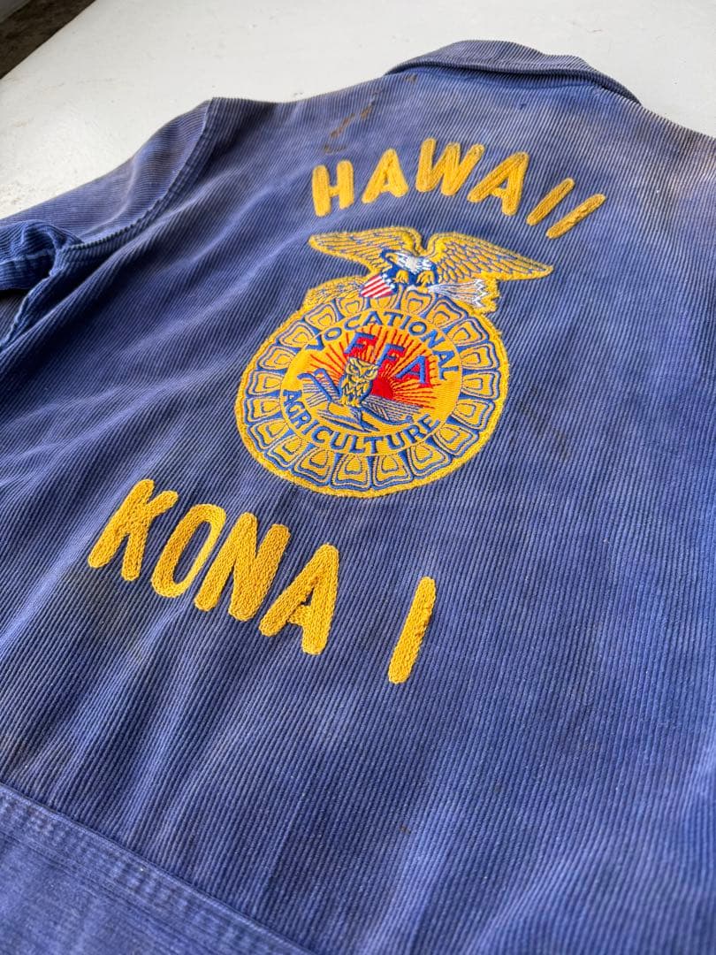【希少】50s FFA ジャケット Hawaii usa ヴィンテージ　短丈