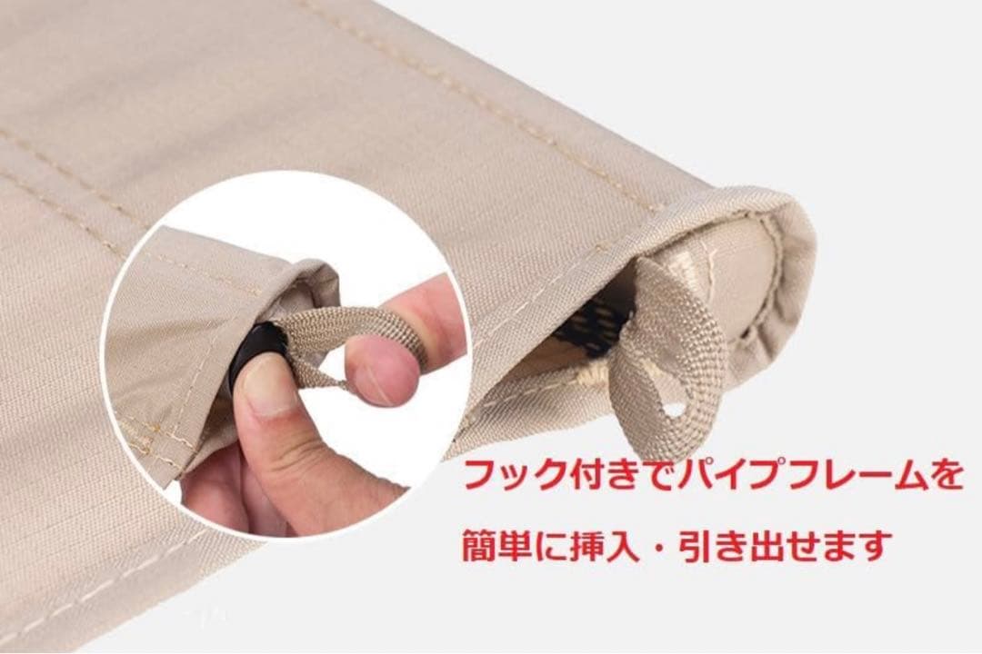 コット 折りたたみベッド キャンプ　ワンタッチ　ローハイー2way ソロキャンプ