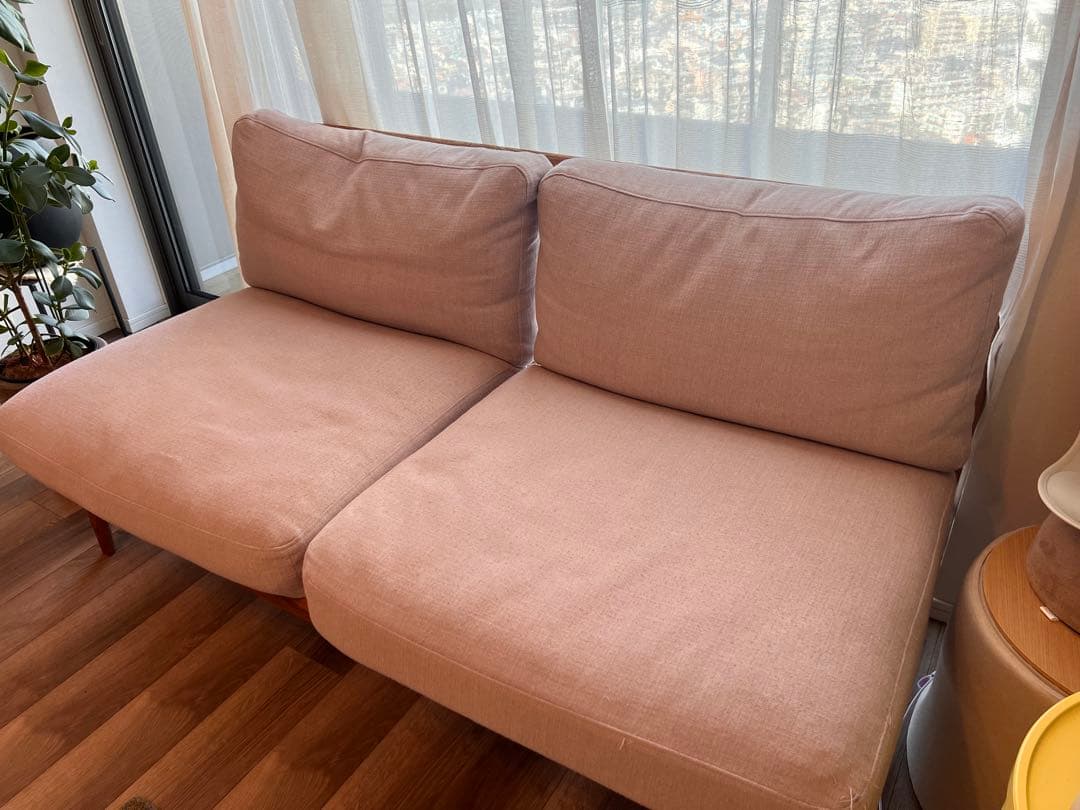 【モモナチュラル】CLOUD SOFA 2人掛け