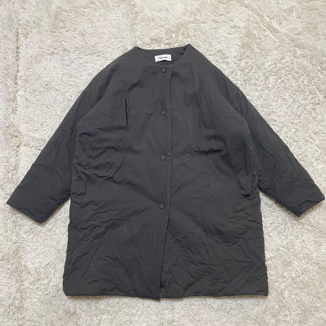 evam eva 定価5万 padding short coat 中綿ジャケット
