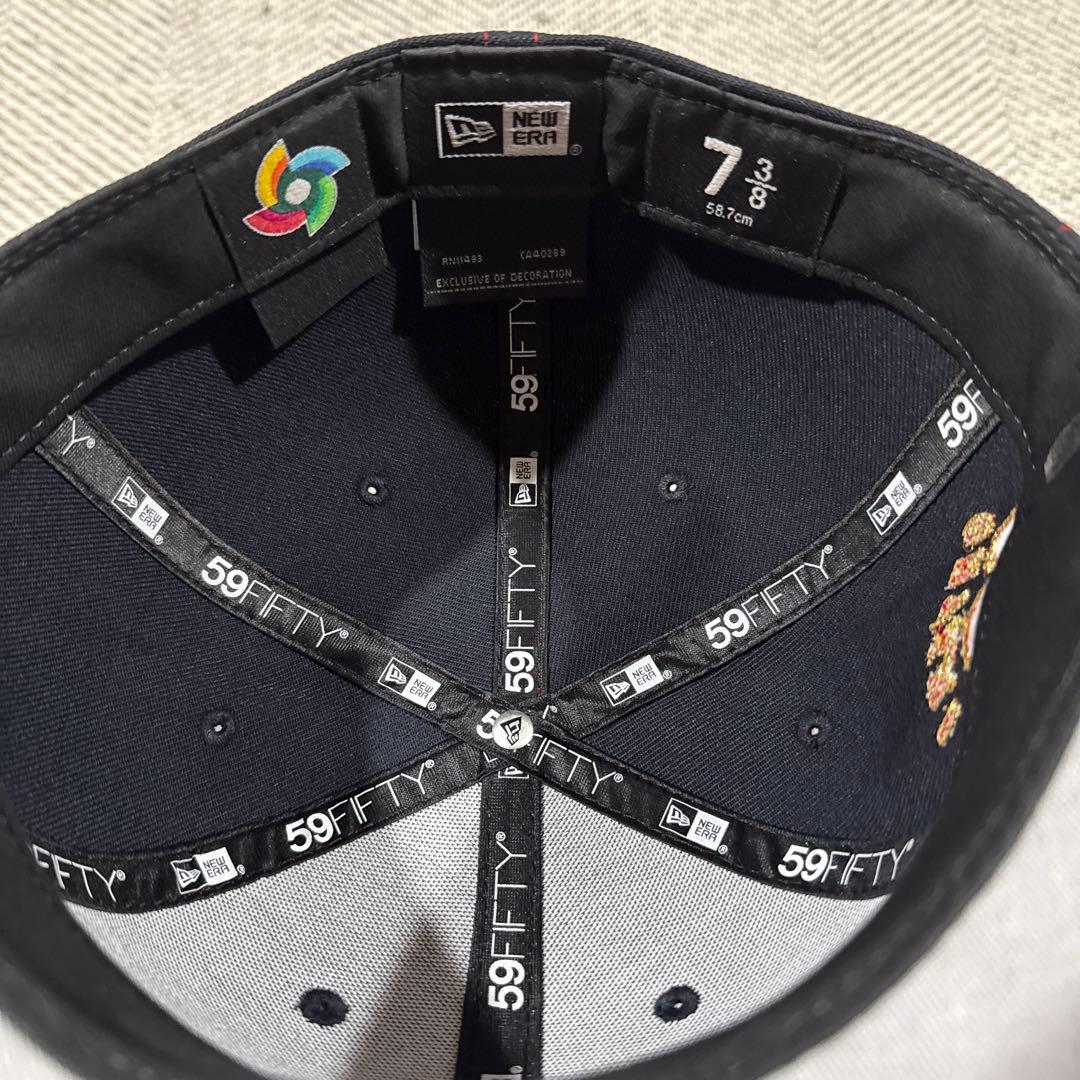 侍ジャパン　59FIFTY キャップ　7 3/8　大谷翔平　刺繍入り