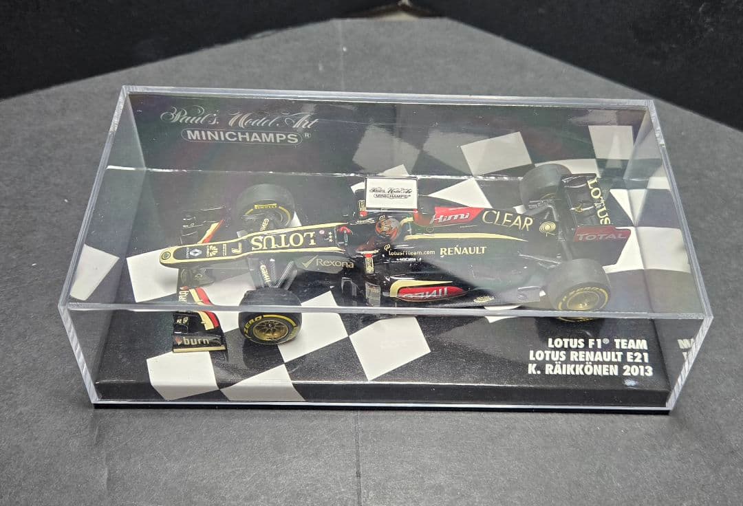 d*2様 1/43 ロータス F1 ルノー E21 2013 #7 ミニチャンプ