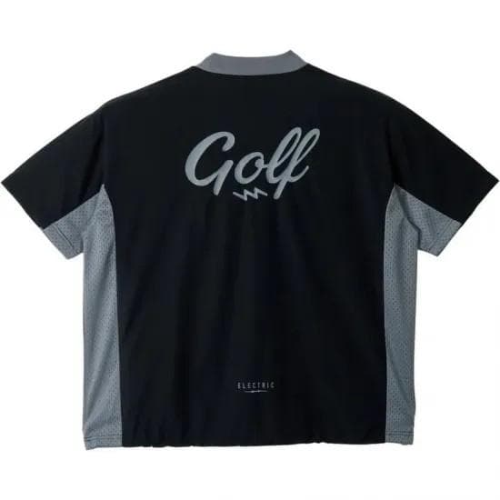 ELECTRICGOLF LOGOS GAME SHIRT BLACK Lサイズ