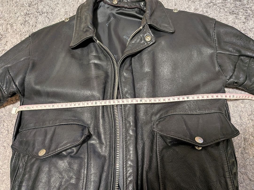 schott レザージャケット　フライトジャケット