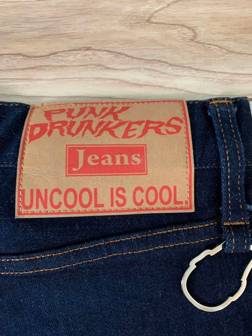 美品　PUNK DRUNKERS あいつのデニム サイズL