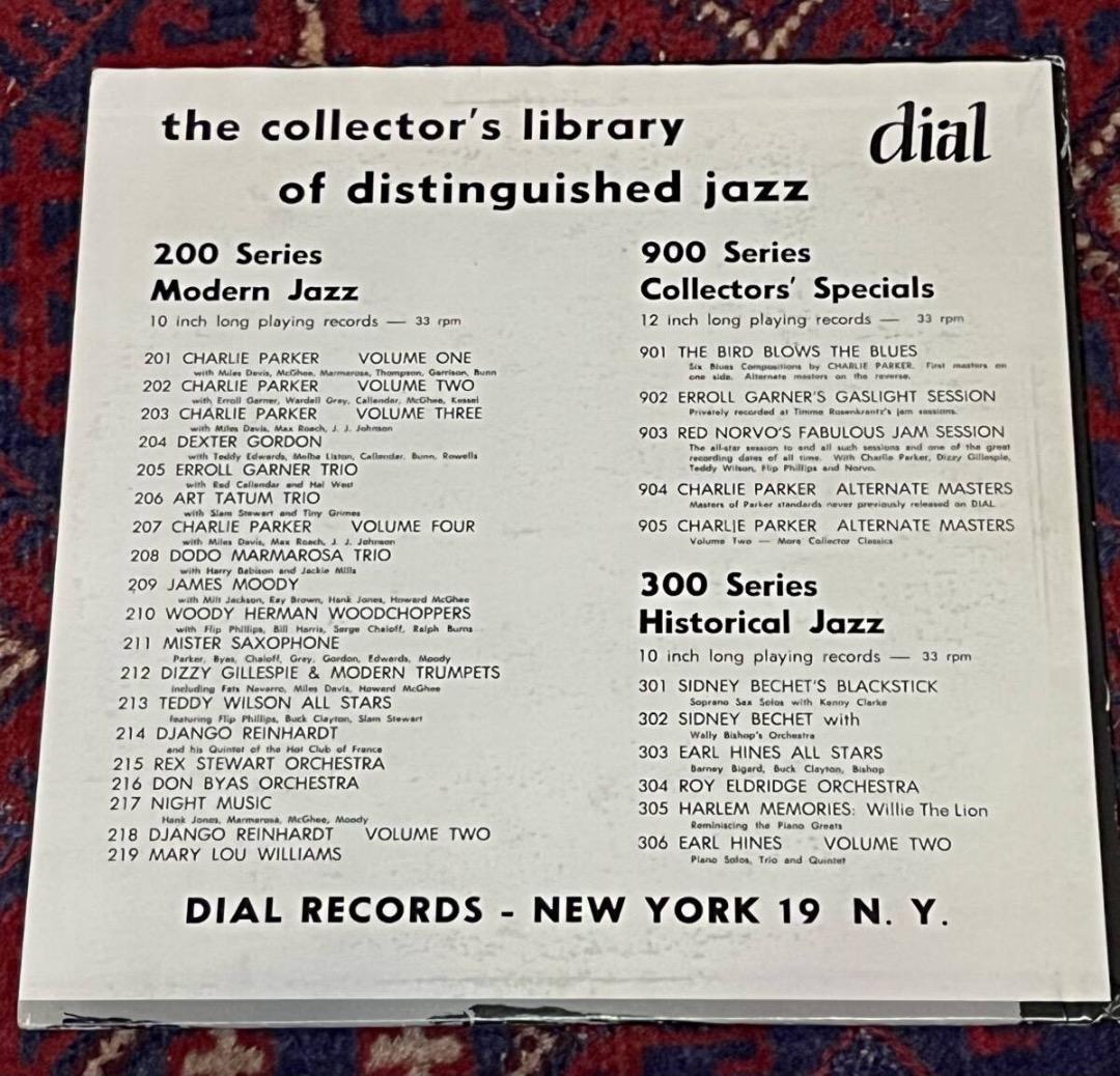 洋楽 SIDNEY BECHET DIAL 301(10inch, DG, flat)