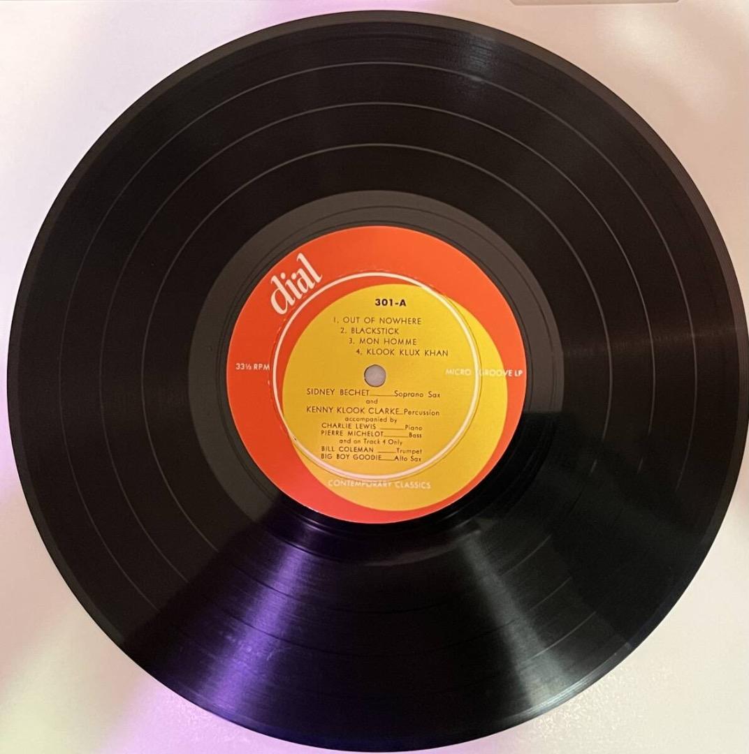 洋楽 SIDNEY BECHET DIAL 301(10inch, DG, flat)