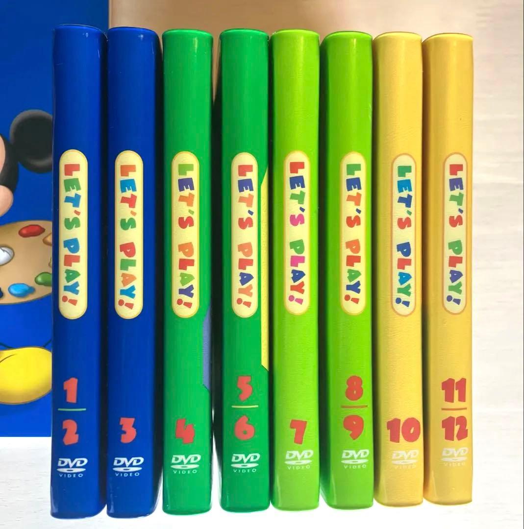 dwe ディズニー英語システム　レッツプレイ　let's play DVD