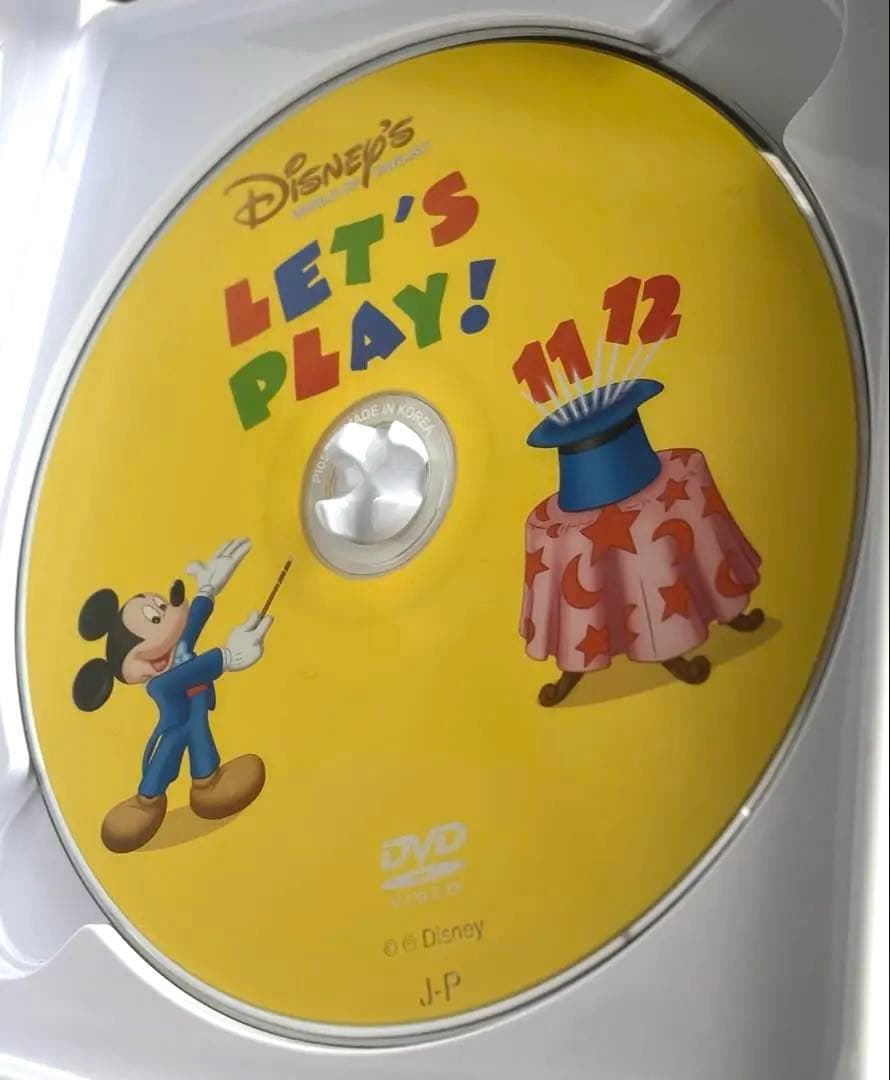 dwe ディズニー英語システム　レッツプレイ　let's play DVD