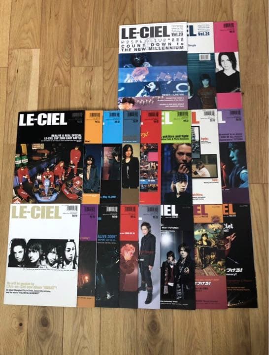 L'Arc〜en〜Ciel ラルクアンシエル　ファンクラブ会報