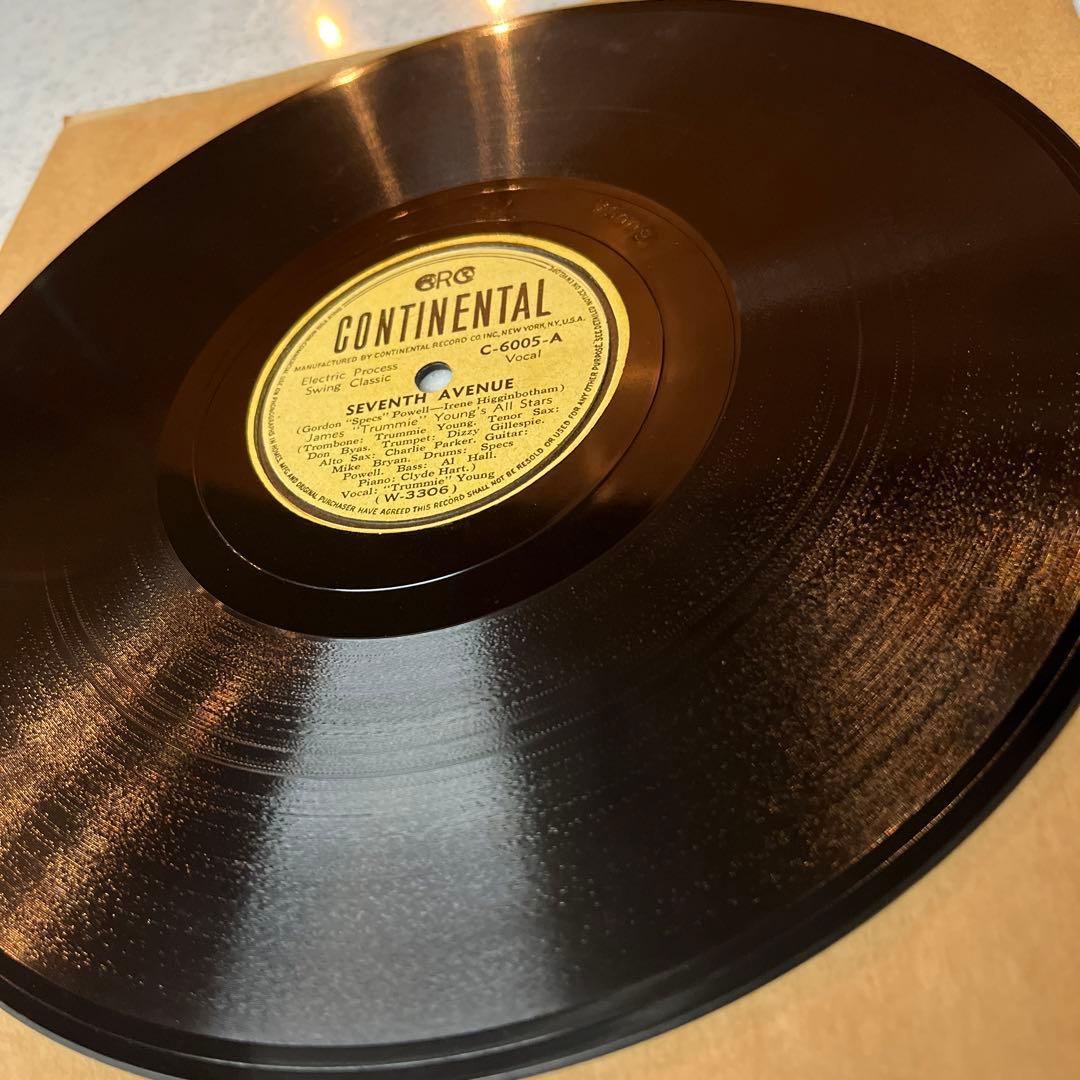 貴重！78rpm CHARLIE PARKER 参加 SP盤 蓄音機