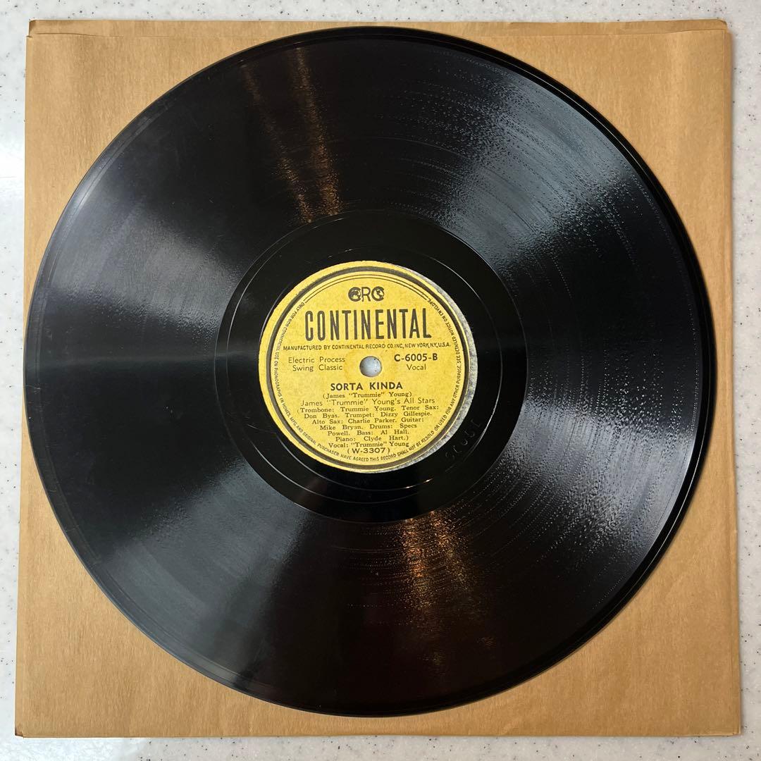 貴重！78rpm CHARLIE PARKER 参加 SP盤 蓄音機