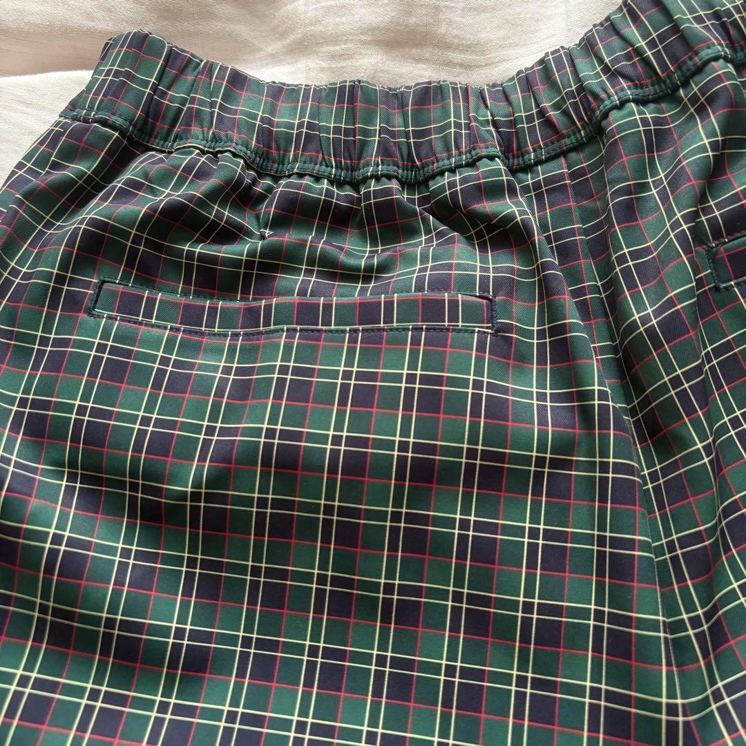 ラコステ レディース ゴルフパンツ チェック柄 XL 新品 タグ付