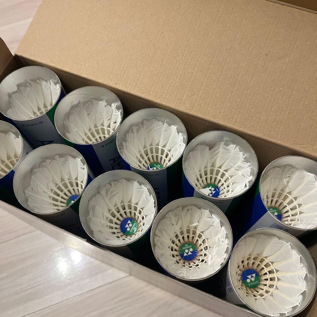 バドミントン シャトル 中古 120球 エアロセンサ500
