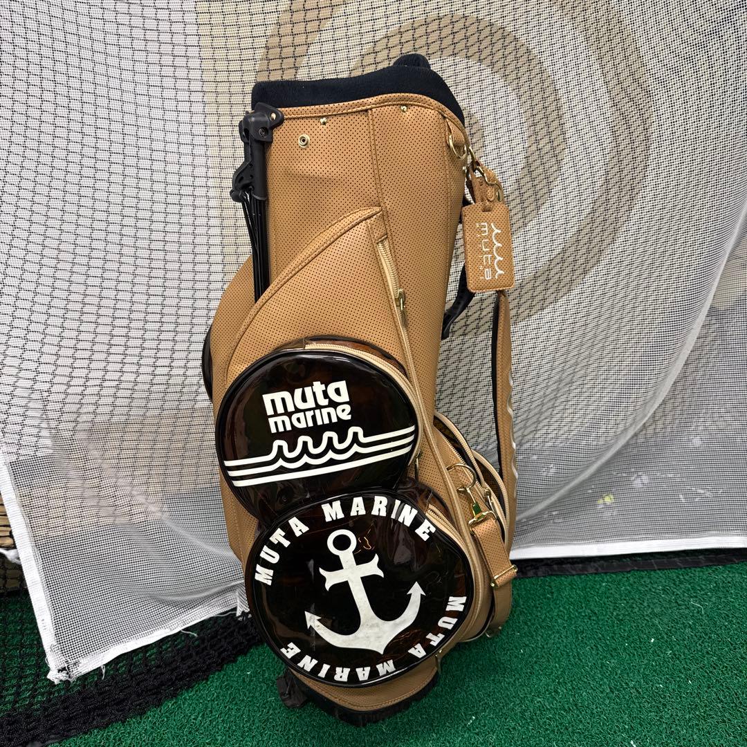 Muta Marine キャディバッグ ベージュ