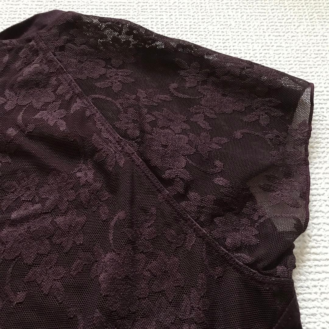 チャコットバランス　レースコンビTシャツ