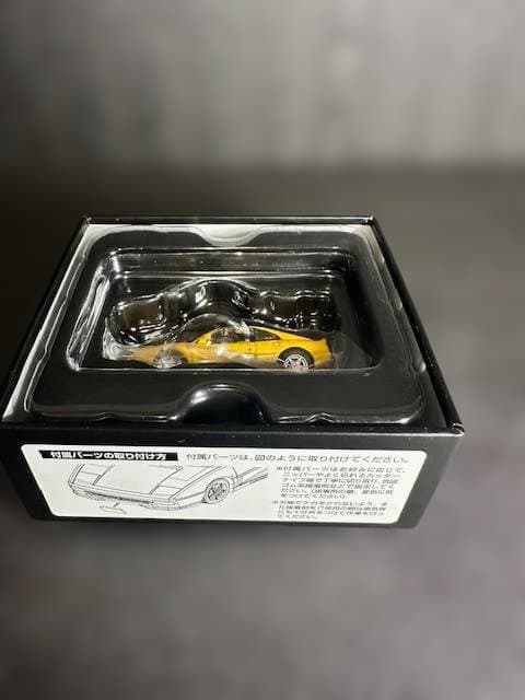 【未使用・TOMYTEC】フェラーリ F355 ベルリネッタ（前期型）（黄）