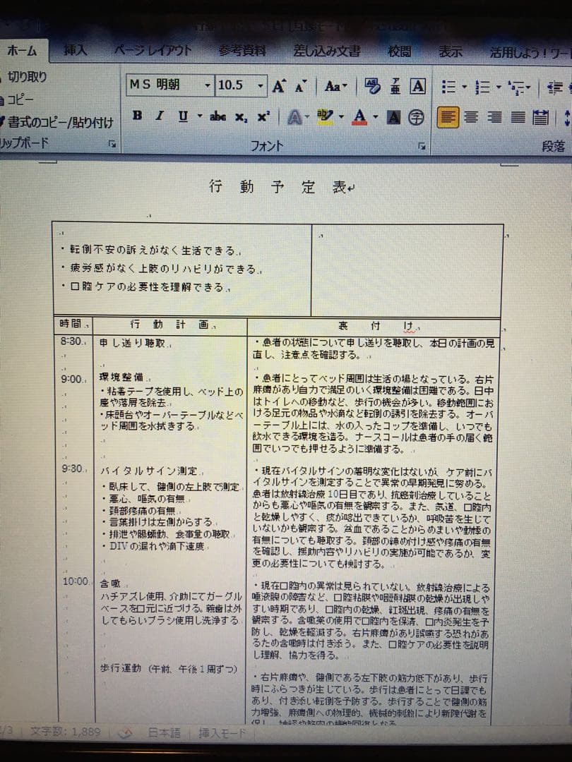 専用 看護実習 看護学生 手順書 関連図 計画 アセスメント