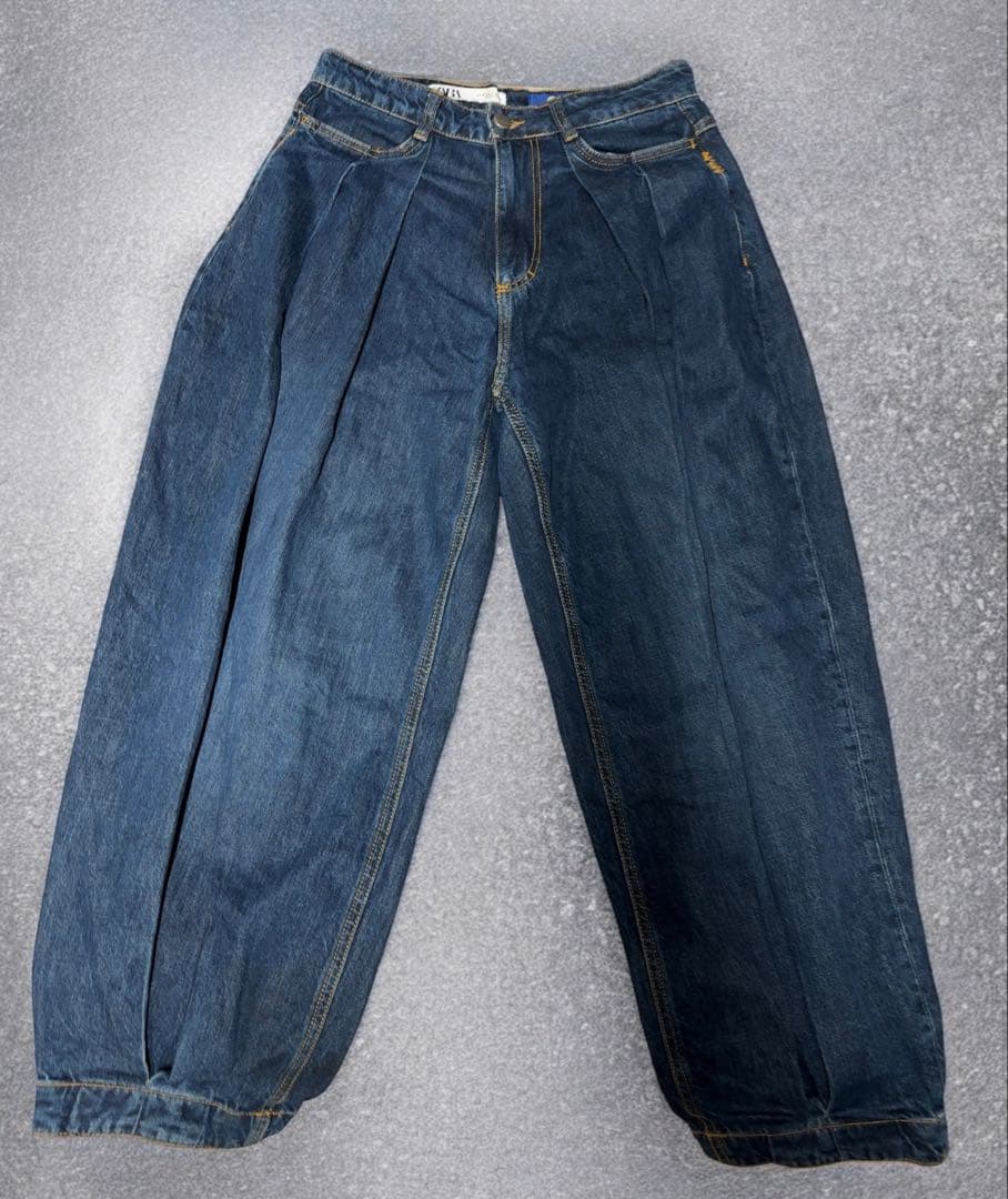 デントAdererror x ZARA baggy denim