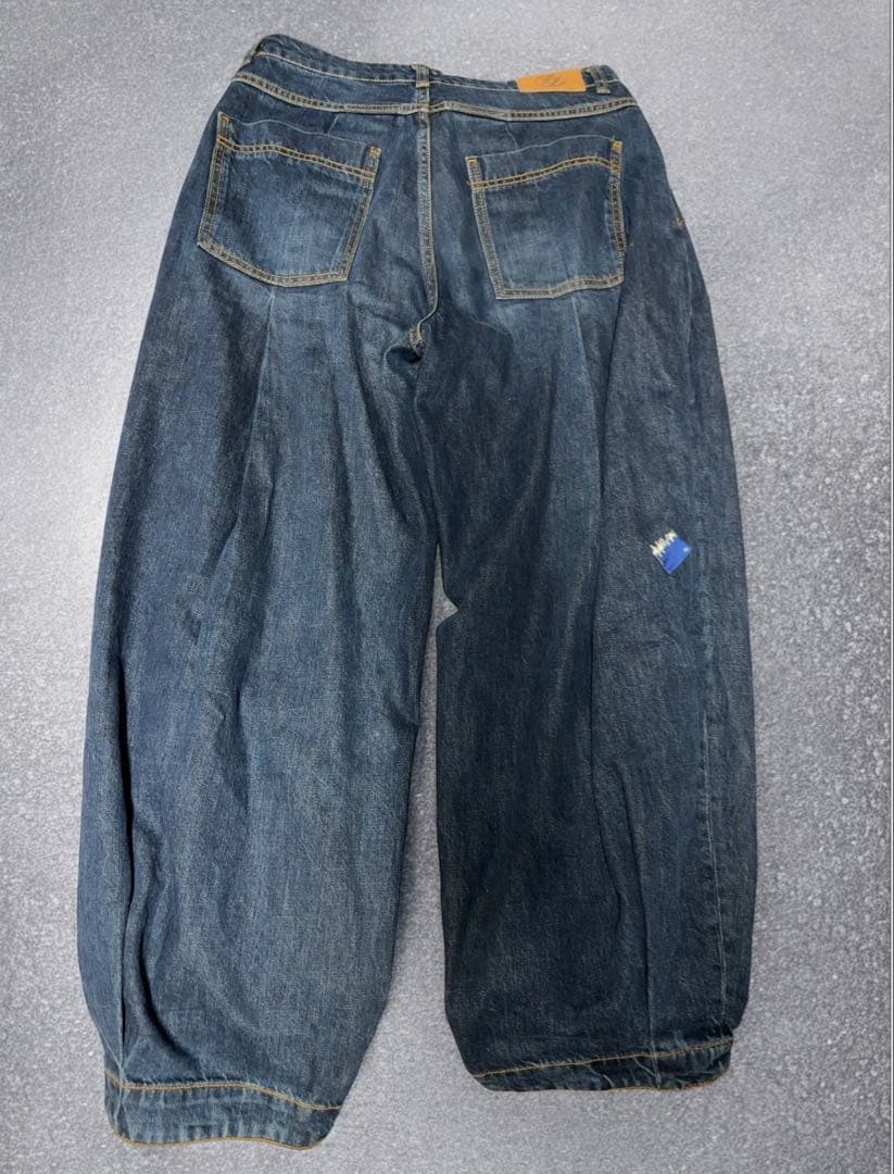 デントAdererror x ZARA baggy denim
