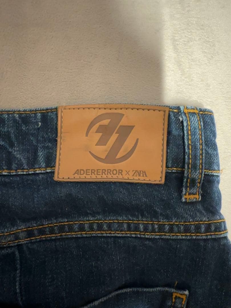 デントAdererror x ZARA baggy denim