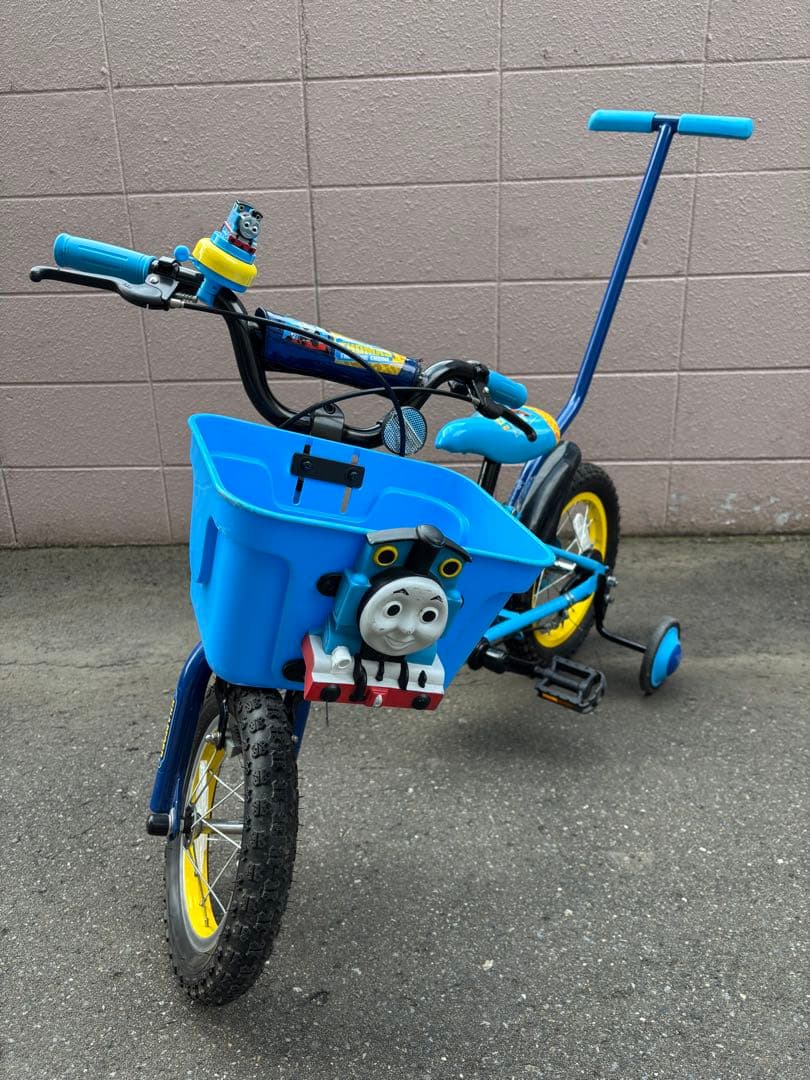 トーマス 子供用自転車 補助輪付き（12/14インチ）