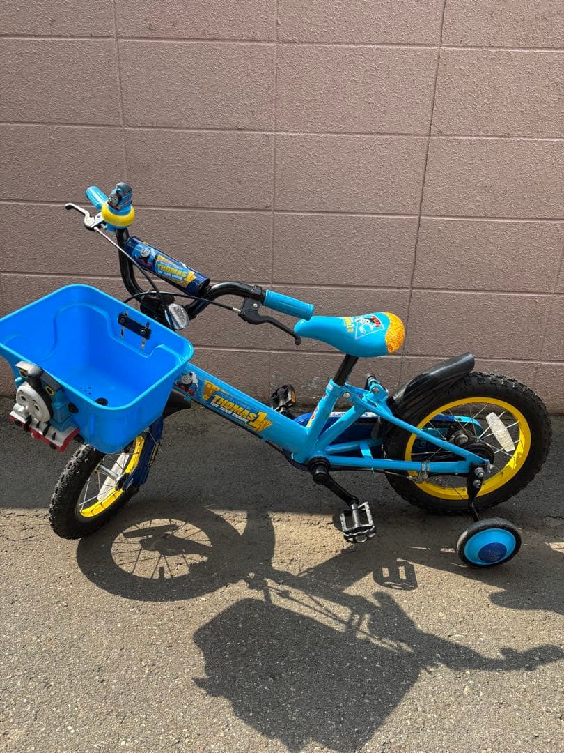 トーマス 子供用自転車 補助輪付き（12/14インチ）