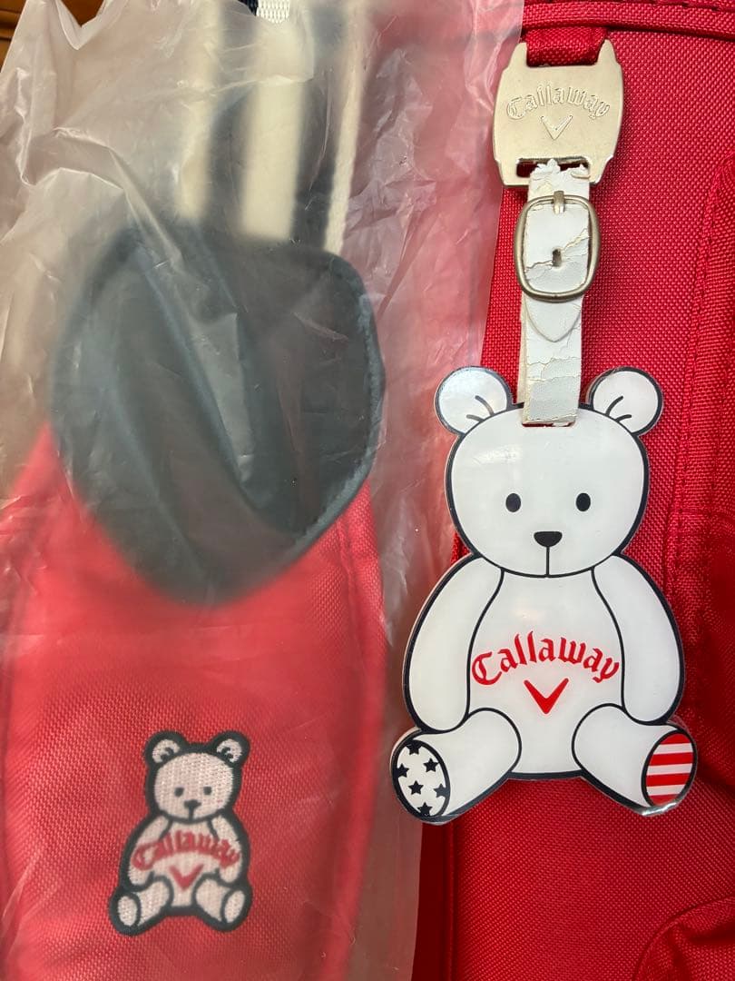 ベアタグ付！Callaway ゴルフバッグ 長期保管品