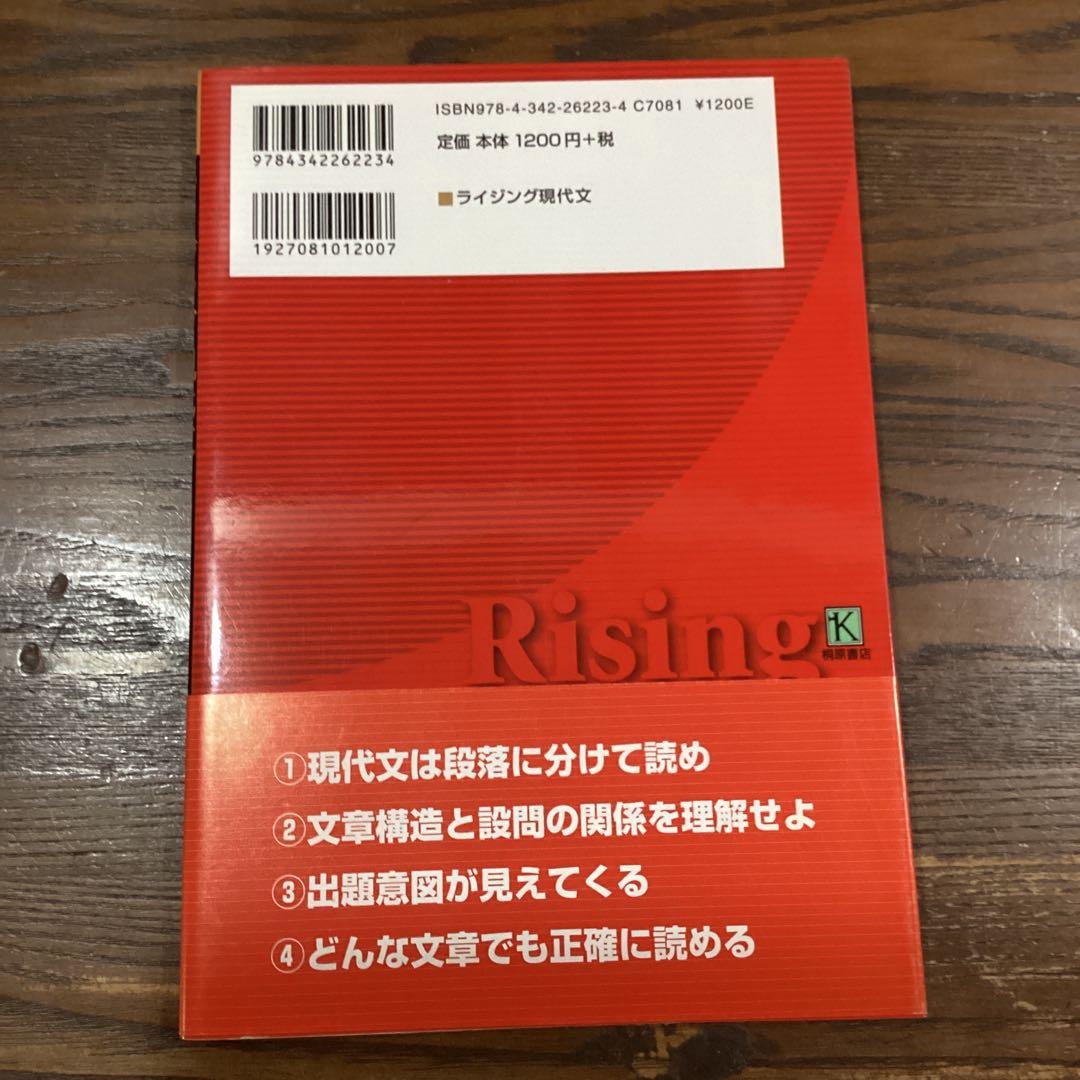 ライジング現代文　駿台　内野博之師