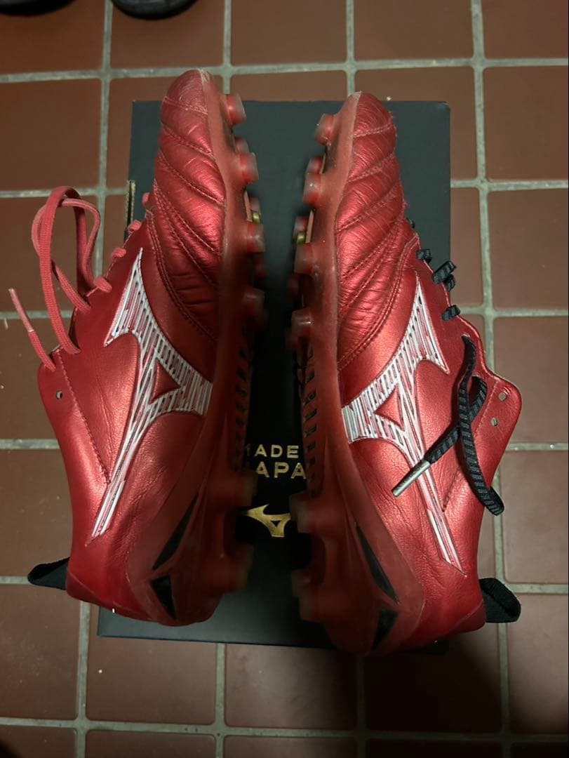 Mizuno Morelia Neo スパイクシューズ レッド25cm