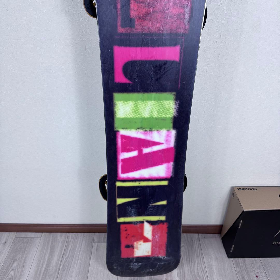 ALLIAN DAMAGE 153cm FLUX GS スノーボードセット