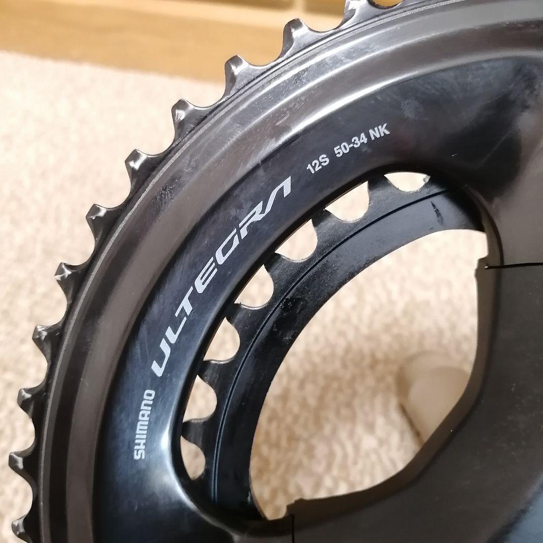 シマノULTEGRA R8100クランクセット　160mm 50-34