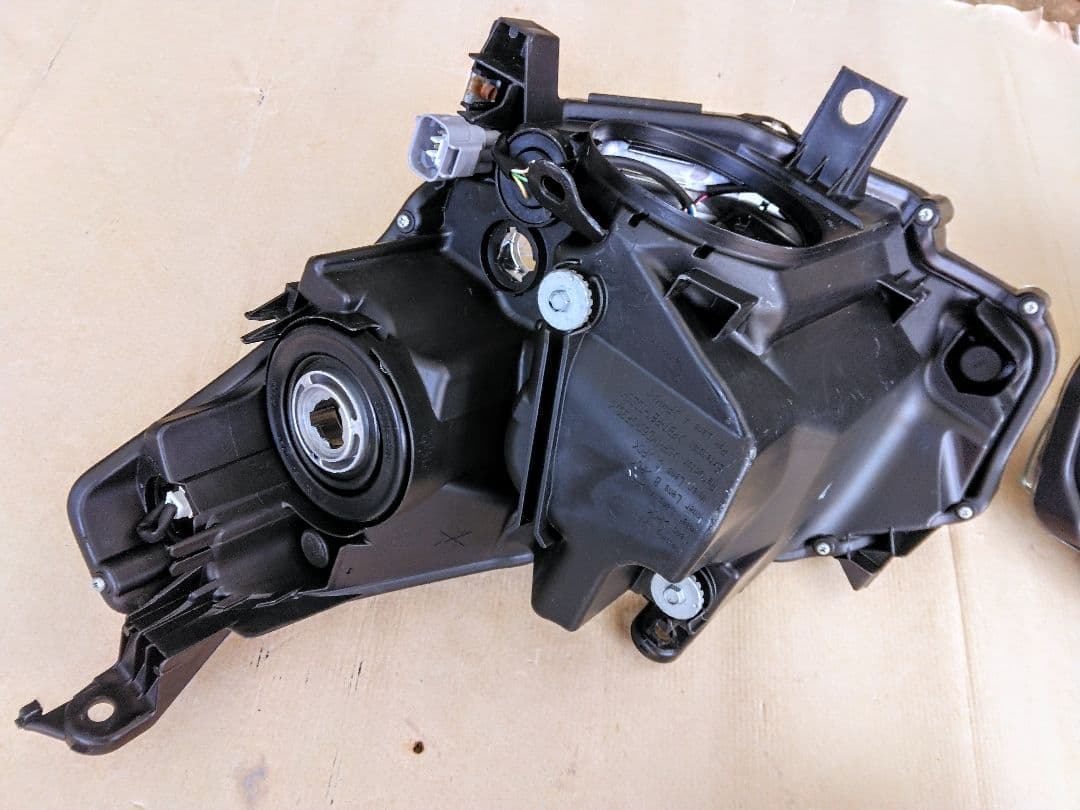 純正品 LA400Kコペン GR 専用インナーブラックヘッドライト【美品】セット