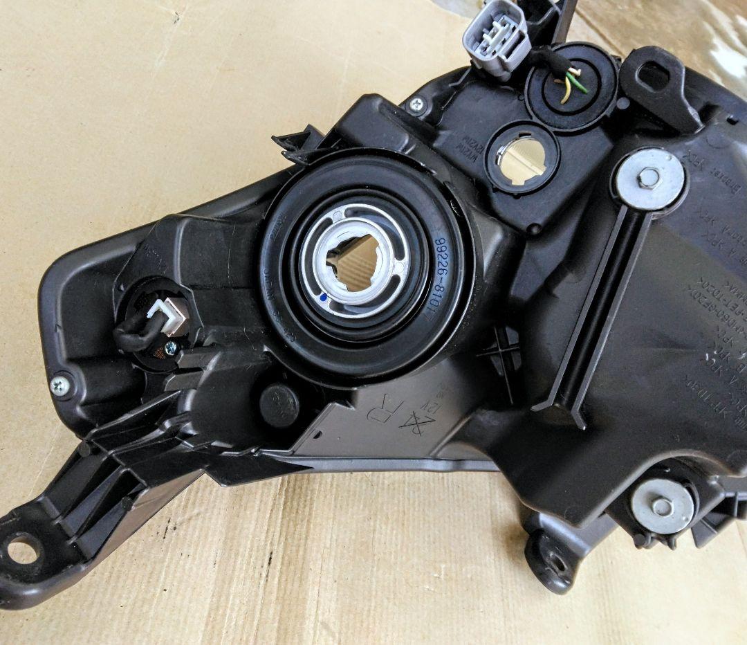 純正品 LA400Kコペン GR 専用インナーブラックヘッドライト【美品】セット
