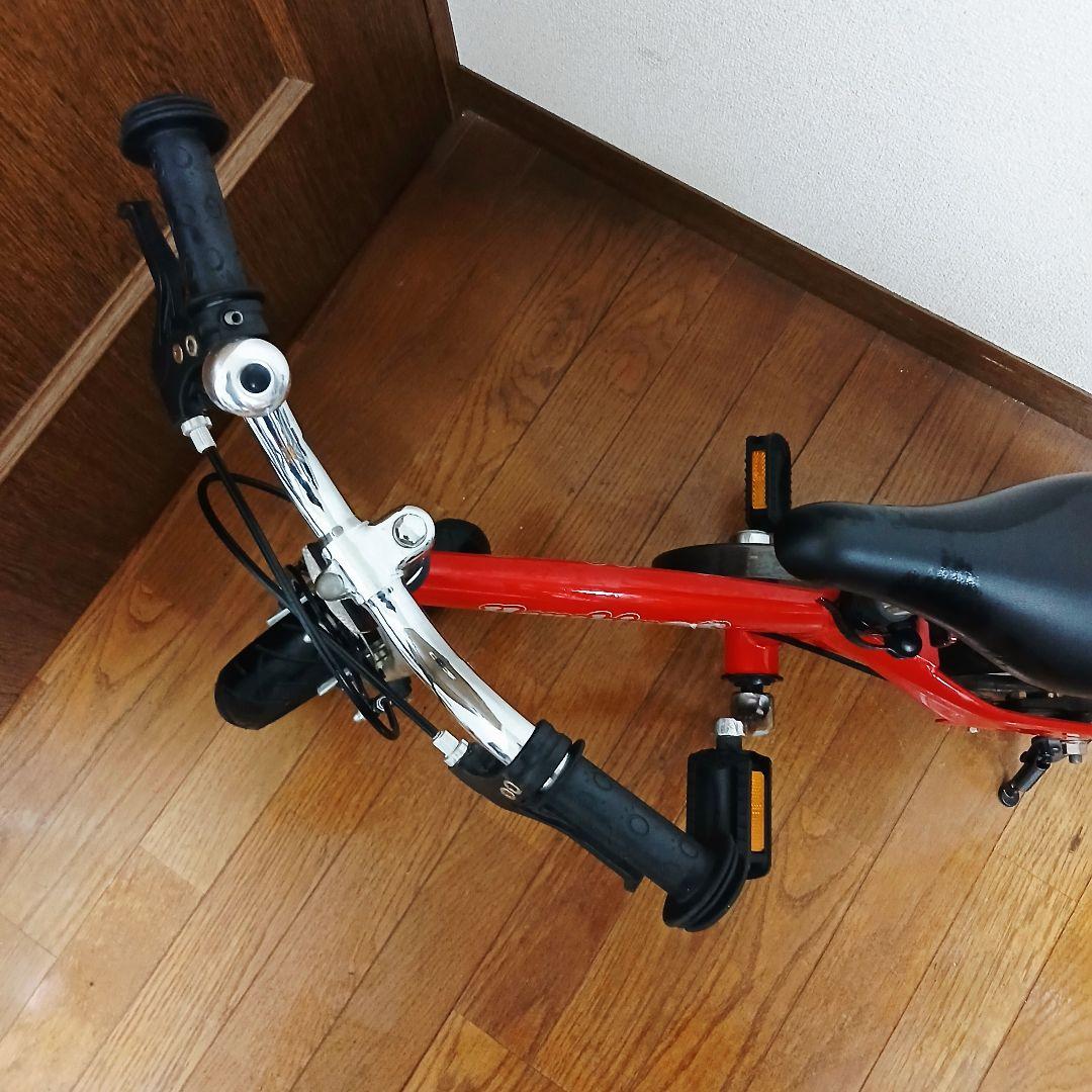 Henshinバイク　幼児用自転車　レッド