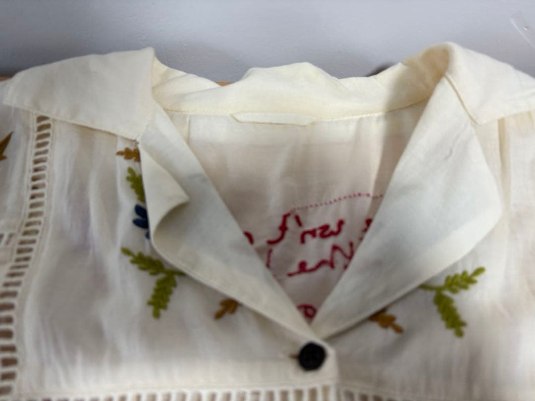 トップス TODAYFUL Embroidery Patchwork Shirts