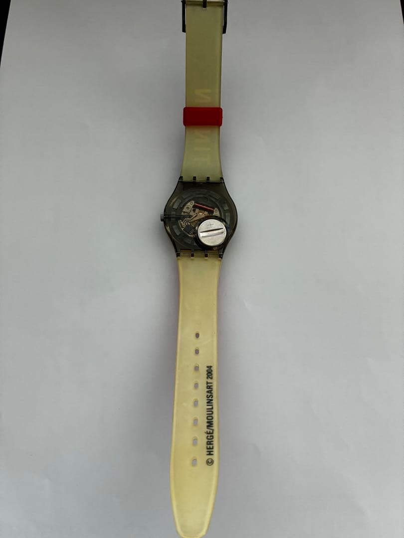 SWATCH スウォッチ タンタン 腕時計2004年限定品 ウォッチ　動作確認済