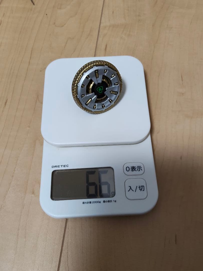 ベイブレードX改造品　ノンバーストクロックミラージュ