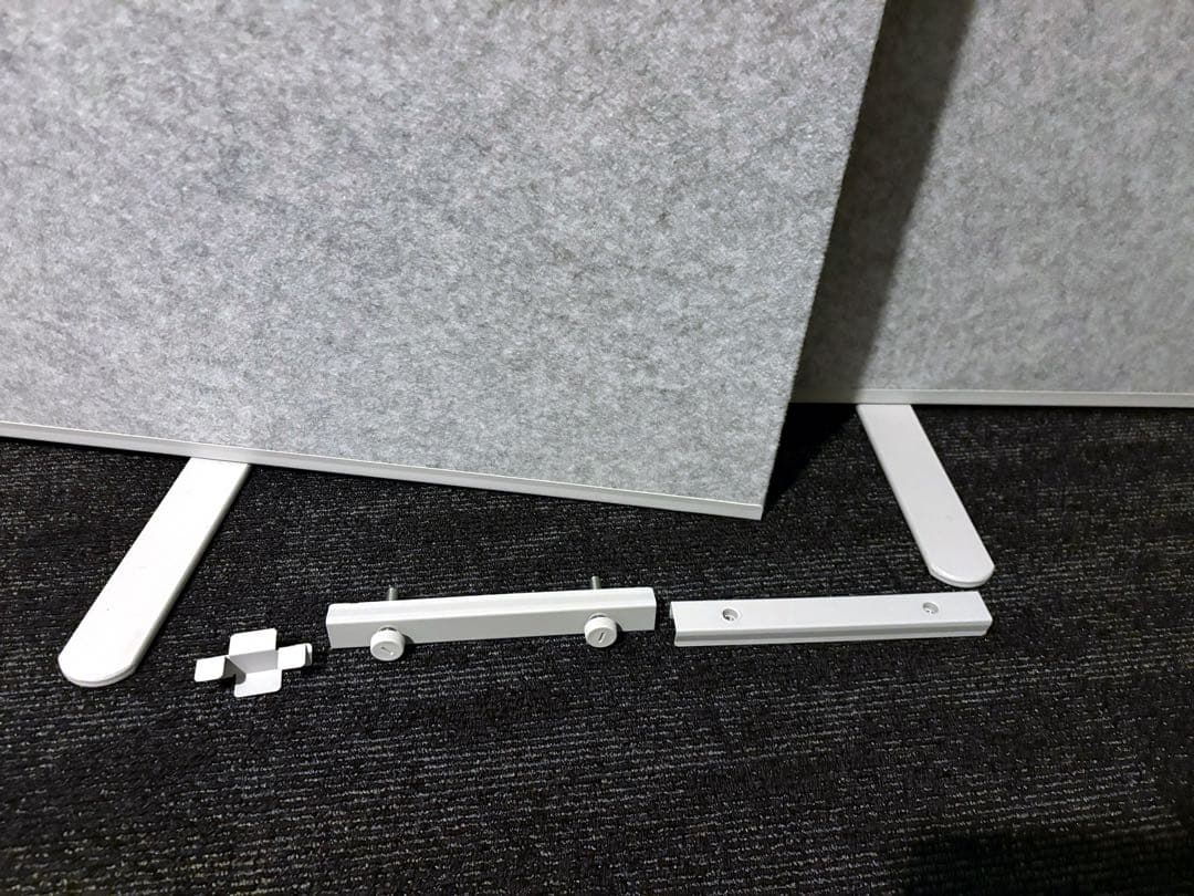 美品 IKEA シドルナ　ルームディバイダー　グレー　160x195cm
