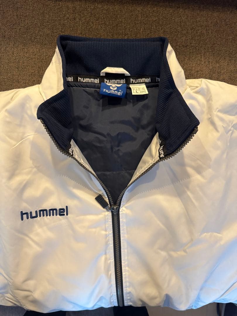 hummel ウィンドブレーカー　上下セット　キムタク着　プライド　同型同色　白
