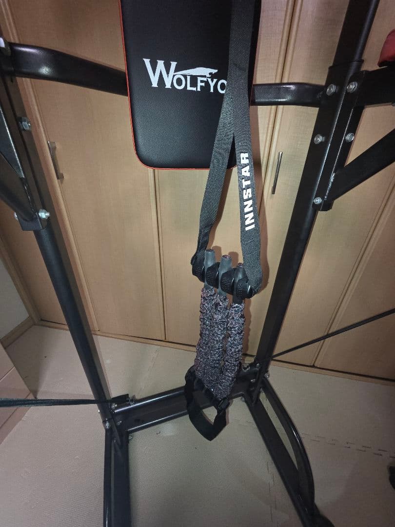 【信長】Wolfyok ぶら下がり健康器 懸垂マシン180kg【手渡し】