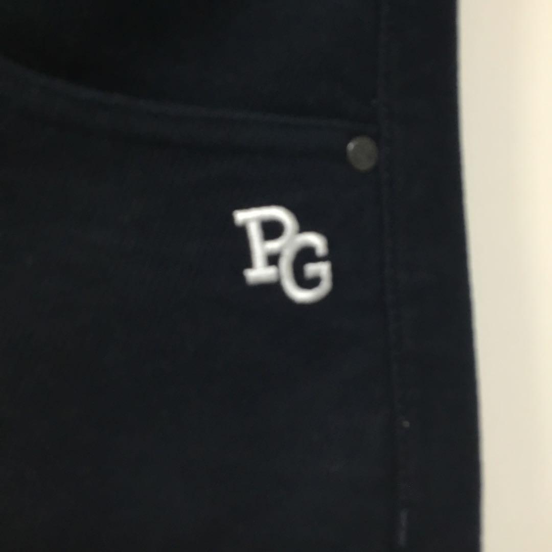 PEARLY GATES ネイビー スリムフィットパンツ