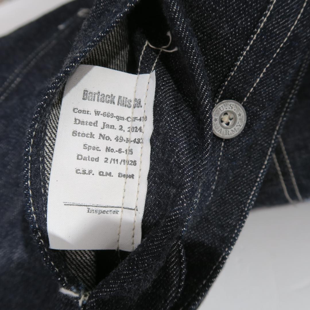 FOREMOST GARMENTS M-35 DENIM PULLOVERデニム
